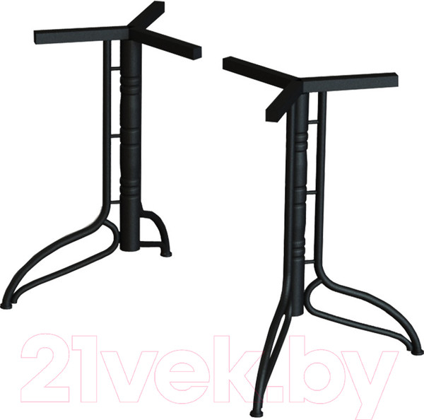 Изображение товара Подстолье Sheffilton SHT-TU20 (черный муар металл)