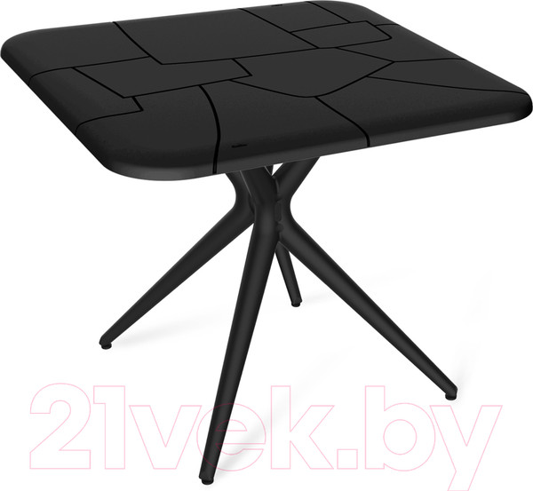 Изображение товара Подстолье Sheffilton SHT-TU30 (черный пластик)