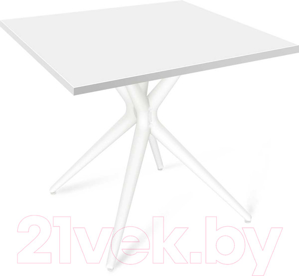Изображение товара Подстолье Sheffilton SHT-TU30 (белый пластик)