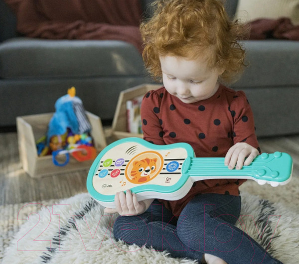 Изображение товара Музыкальная игрушка Hape Волшебное прикосновение. Гавайская гитара / 12609_HP