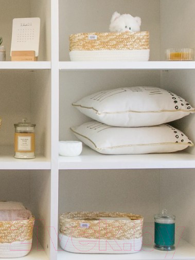 Изображение товара Корзина Natural House Сканди 290x190x120 / QR-22M (молочный)