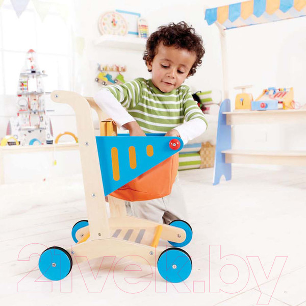 Изображение товара Тележка игрушечная Hape Супермаркет / E3123_HP