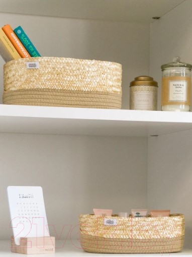 Изображение товара Корзина Natural House Сканди 260x160x100 / QR-24S (какао)