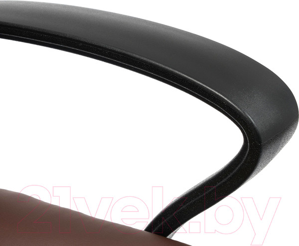 Изображение товара Кресло офисное Tetchair Inter кожзам/флок/ткань (коричневый)