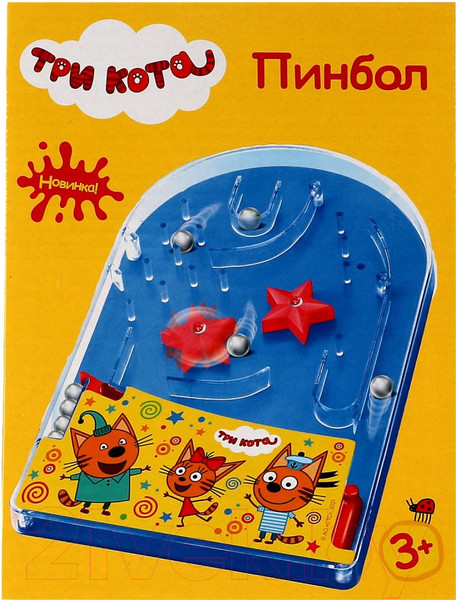 Изображение товара Игрушка детская Играем вместе Пинбол Три Кота / B1304252-R3