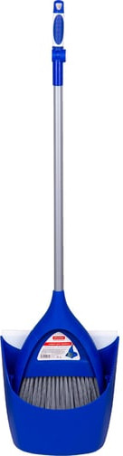 Изображение товара Набор для уборки OfficeClean Professional со щеткой-сметкой складной (металлическая ручка 66см, резиновая кромка)