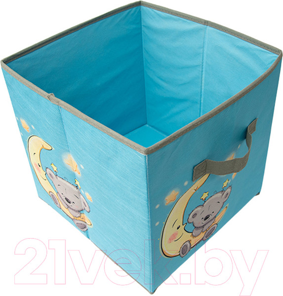 Изображение товара Коробка для хранения Handy Home Мишка 300x300x300 / UC-232 (голубой)
