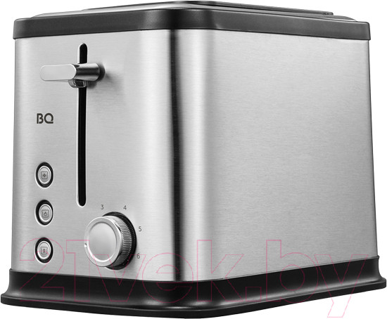 Изображение товара Тостер BQ T1005 (черный/серебристый)