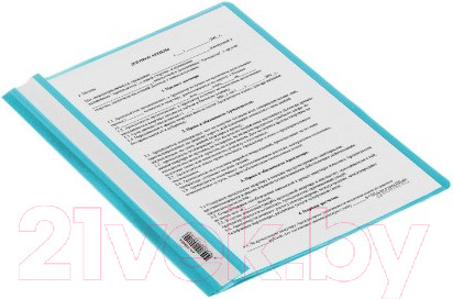 Изображение товара Папка для бумаг Brauberg 228675 (бирюзовый)