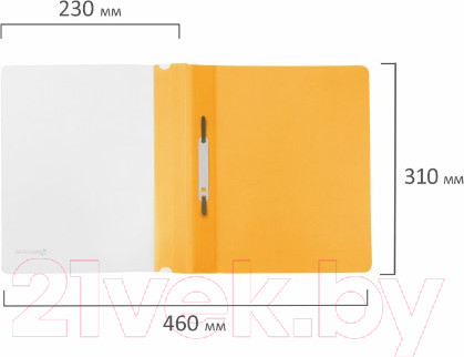 Изображение товара Папка для бумаг Brauberg 228671 (желтый)