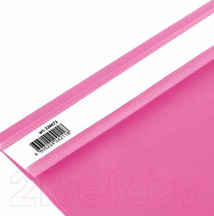 Изображение товара Папка для бумаг Brauberg 228672 (розовый)