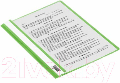 Изображение товара Папка для бумаг Brauberg 228674 (салатовый)