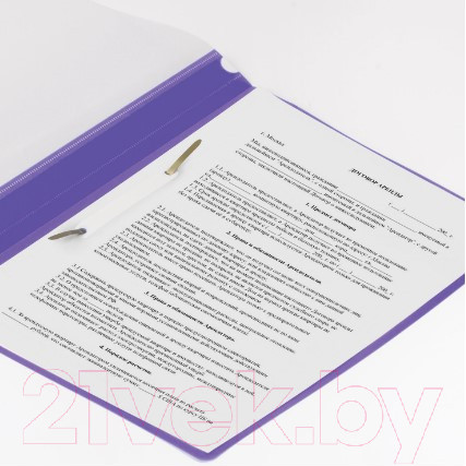 Изображение товара Папка для бумаг Brauberg 220388 (фиолетовый)