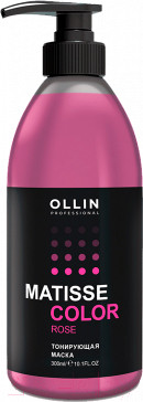 Изображение товара Тонирующая маска для волос Ollin Professional Matisse Color (300мл, Rose)
