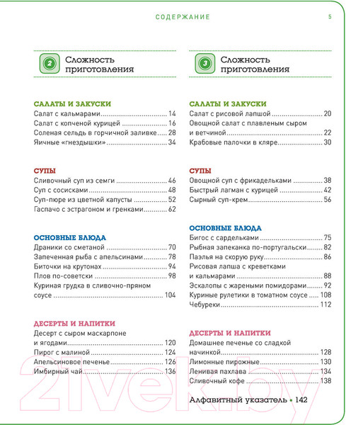 Изображение товара Книга Эксмо Учимся готовить быстрые рецепты на каждый день