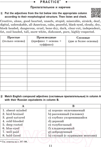 Изображение товара Учебное пособие Попурри Английский язык: Грамматика. Лексика (Пархамович Т.В.)