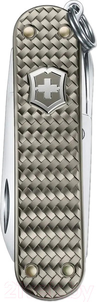 Изображение товара Мультитул Victorinox Classic Precious Alox-Infinite Grey 0.6221.4031G