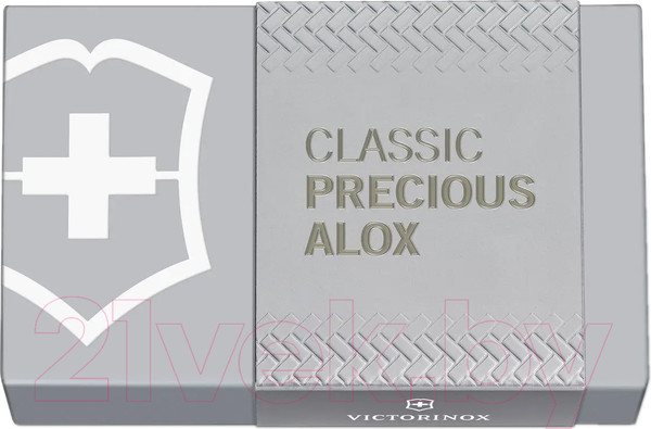 Изображение товара Мультитул Victorinox Classic Precious Alox-Infinite Grey 0.6221.4031G
