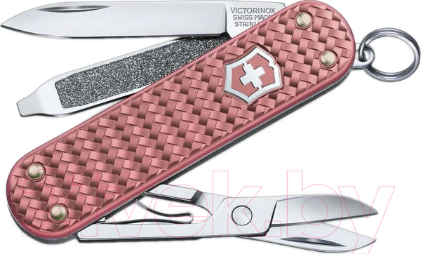 Изображение товара Мультитул Victorinox Classic Precious Alox-Gentle Rose 0.6221.405G
