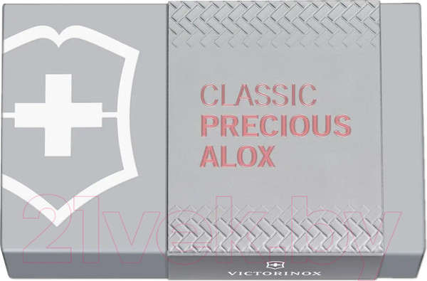 Изображение товара Мультитул Victorinox Classic Precious Alox-Gentle Rose 0.6221.405G