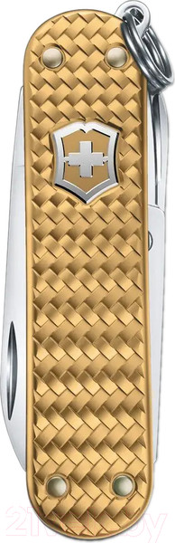 Изображение товара Мультитул Victorinox Classic Precious Alox-Brass Gold 0.6221.408G