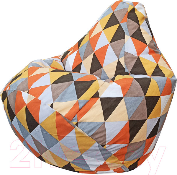 Изображение товара Бескаркасное кресло Flagman Груша Мега XXXL Г3.4-06 (ромбик 04)