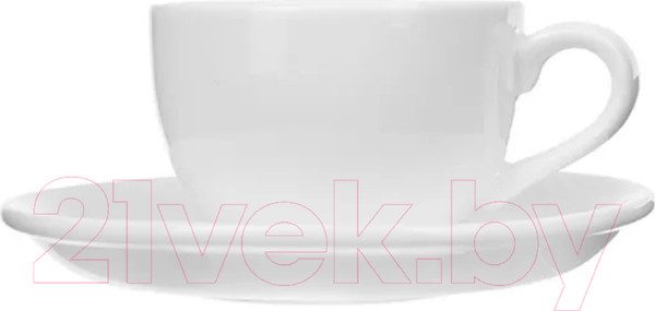 Изображение товара Чашка с блюдцем Chan Wave Classic Шоко фк875