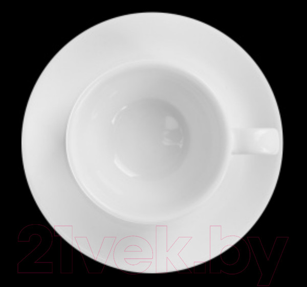 Изображение товара Чашка с блюдцем Chan Wave Classic Шоко фк875