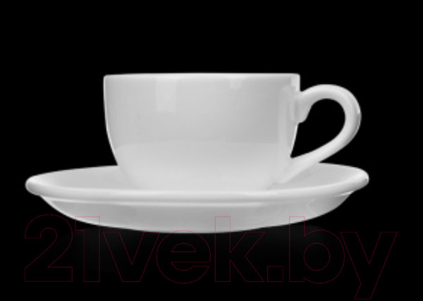 Изображение товара Чашка с блюдцем Chan Wave Classic Шоко фк875
