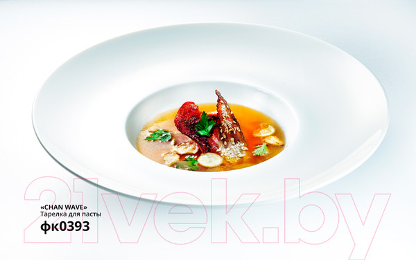 Изображение товара Тарелка столовая глубокая Chan Wave Classic фк0393