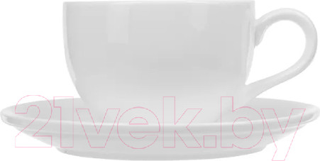 Изображение товара Чашка с блюдцем Chan Wave Classic Шоко фк876