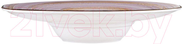 Изображение товара Тарелка столовая глубокая Wilmax WL-669726/A (лавандовый)