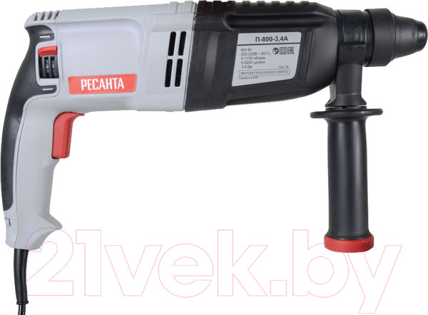 Изображение товара Перфоратор Ресанта П-800-3.4А (75/3/5)