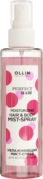 Изображение товара Спрей для волос Ollin Professional Perfect Hair Увлажняющий мист  (120мл)
