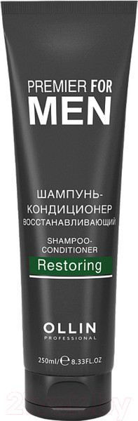 Изображение товара Шампунь-кондиционер для волос Ollin Professional Premier For Men восстанавливающий (250мл)