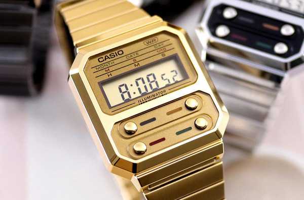 Изображение товара Часы наручные унисекс Casio A-100WEG-9A