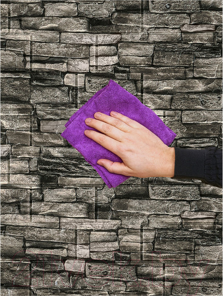Изображение товара Панель ПВХ Lako Decor Самоклеящаяся 70x77(6мм) / LKD-16-05-12 (каменная кладка)