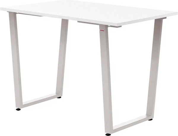 Изображение товара Обеденный стол Millwood Уэльс Л18 100x70 (белый/металл белый)