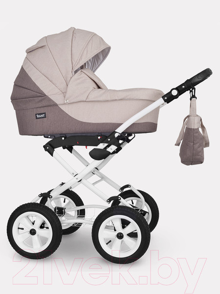 Изображение товара Детская универсальная коляска Rant Siena Classic 2 в 1 (02, коричневый/бежевый)