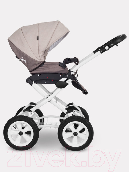 Изображение товара Детская универсальная коляска Rant Siena Classic 2 в 1 (02, коричневый/бежевый)