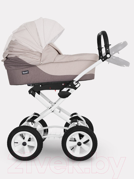Изображение товара Детская универсальная коляска Rant Siena Classic 2 в 1 (02, коричневый/бежевый)