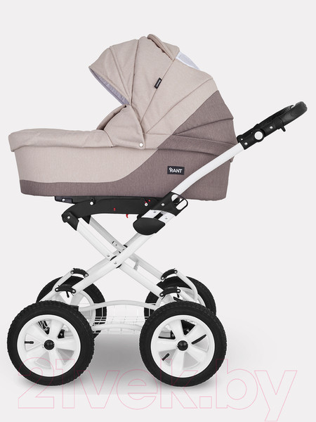 Изображение товара Детская универсальная коляска Rant Siena Classic 2 в 1 (02, коричневый/бежевый)
