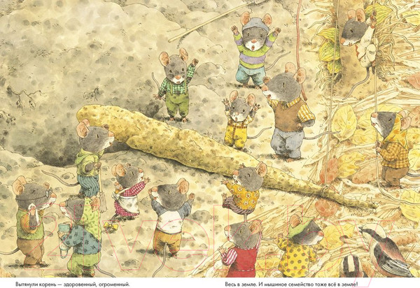 Изображение товара Книга Издательство Самокат 14 лесных мышей. Сладкая картошка (Ивамура К.)