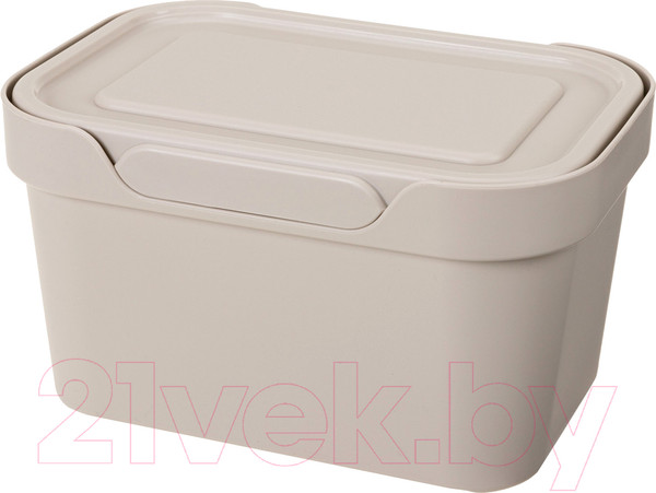 Изображение товара Контейнер для хранения Бытпласт Deluxe / 4332334 (светло-бежевый)