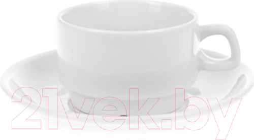 Изображение товара Чашка с блюдцем No Brand Collage фк194