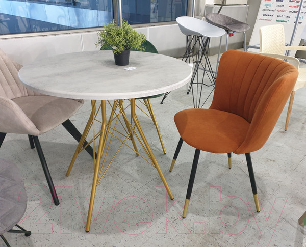 Изображение товара Подстолье Sheffilton SHT-TU2-1 (золото металл)