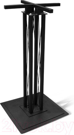 Изображение товара Подстолье Sheffilton SHT-TU6-BS1/H110 (черный металл)