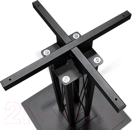 Изображение товара Подстолье Sheffilton SHT-TU6-BS1/H110 (черный металл)