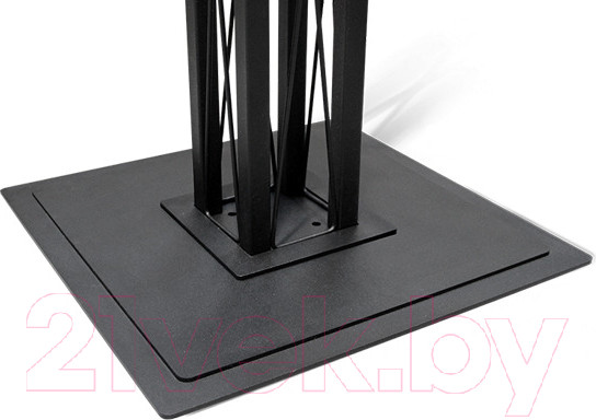 Изображение товара Подстолье Sheffilton SHT-TU6-BS1/H110 (черный металл)