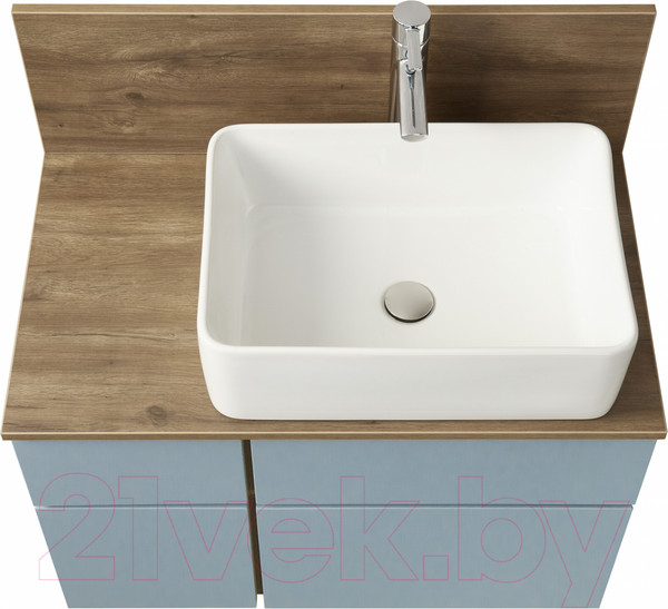 Изображение товара Тумба под умывальник Акватон Мишель 80 (1A256801MIX30 + 1A256603MIDR0)